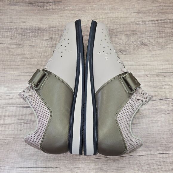 Adidas Powerlift 3.1 Men's Size 9 Beige Olive Brown Weightlifting Shoes (BA8017) - Picture 6 of 9